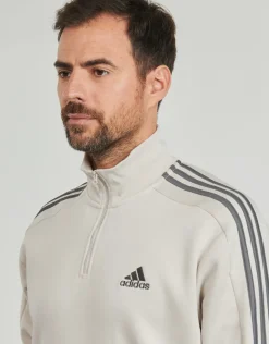 Adidas Sportswear - Essentials Fleece 3-Stripes 1/4-Zip Sweatshirt