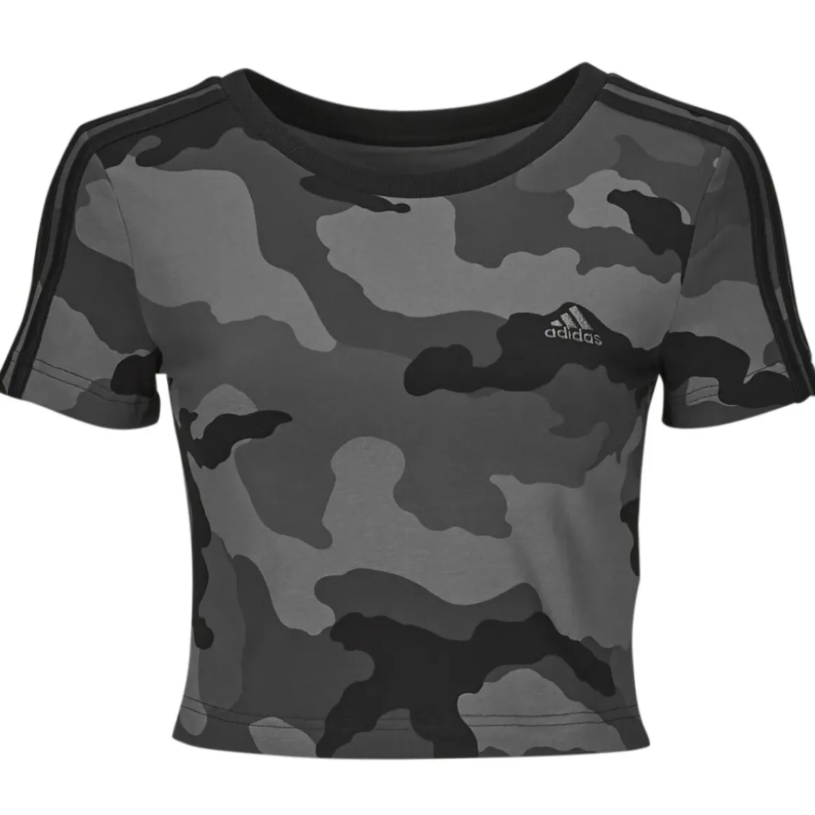 Adidas Sportswear - Essentials 3-Stripes Camo Print Baby T-Shirt
