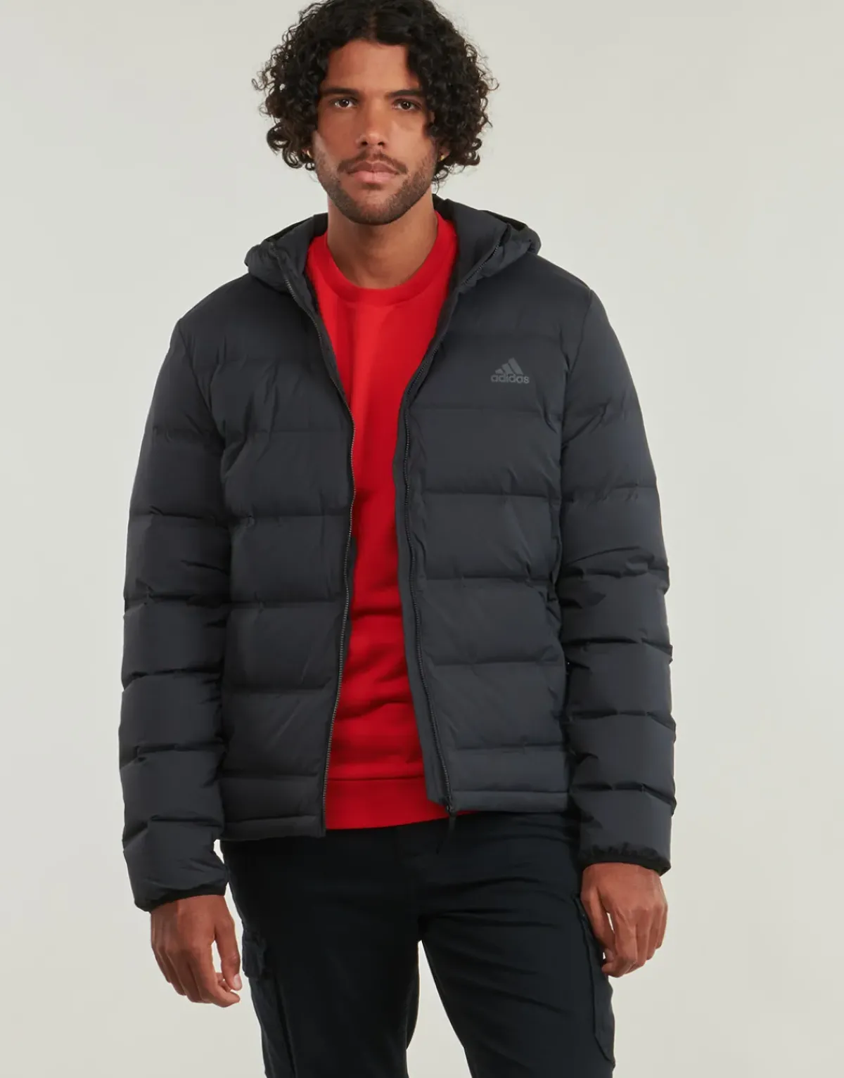Adidas Sportswear - Helionic Stretch Hooded Down Jacket