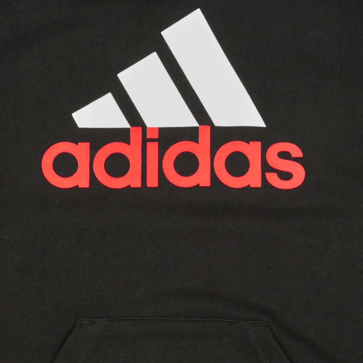 Adidas Sportswear - Essentials Two-Colored Big Logo Cotton Hoodie