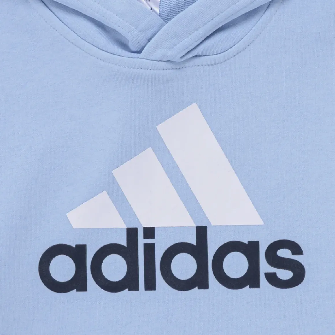 Adidas Sportswear - Essentials Two-Colored Big Logo Cotton Hoodie