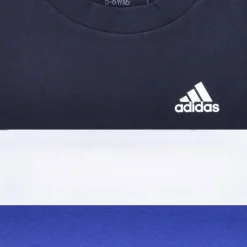 Adidas Sportswear - Tiberio 3-Stripes Colorblock Cotton T-Shirt