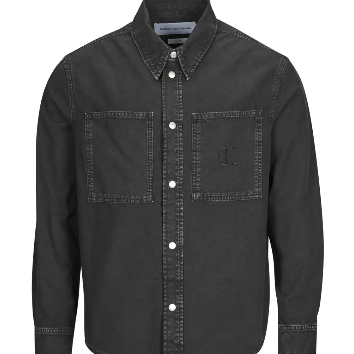 Calvin Klein Jeans - CANVAS RELAXED LINEAR SHIRT