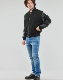 Calvin Klein Jeans - FAUX LEATHER BOMBER JACKET
