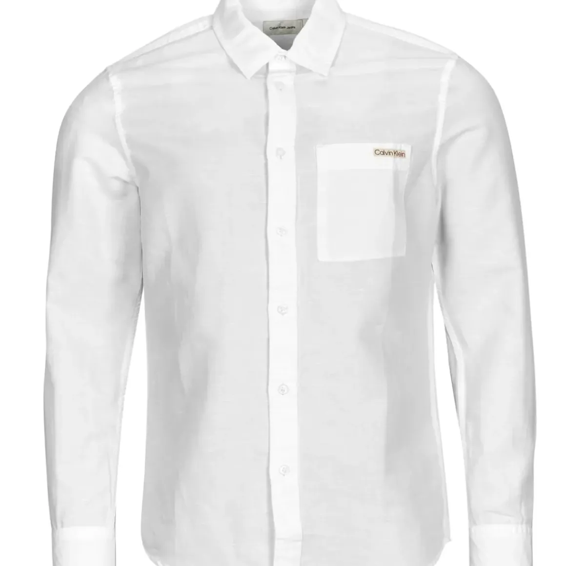 Calvin Klein Jeans - LINEN COTTON SHIRT