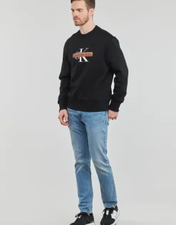Calvin Klein Jeans - MONOLOGO STENCIL CREW NECK