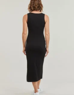 Calvin Klein Jeans - SEAMING LONG RIB DRESS