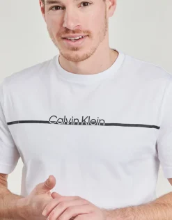 Calvin Klein Jeans - SPLIT LINE LOGO T-SHIRT