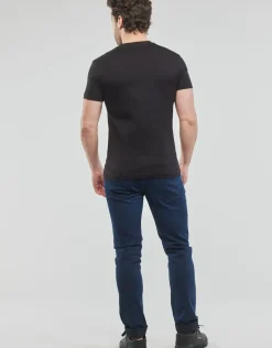 Calvin Klein Jeans - TRANSPARENT STRIPE LOGO TEE