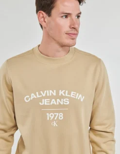 Calvin Klein Jeans - VARSITY CURVE CREW NECK