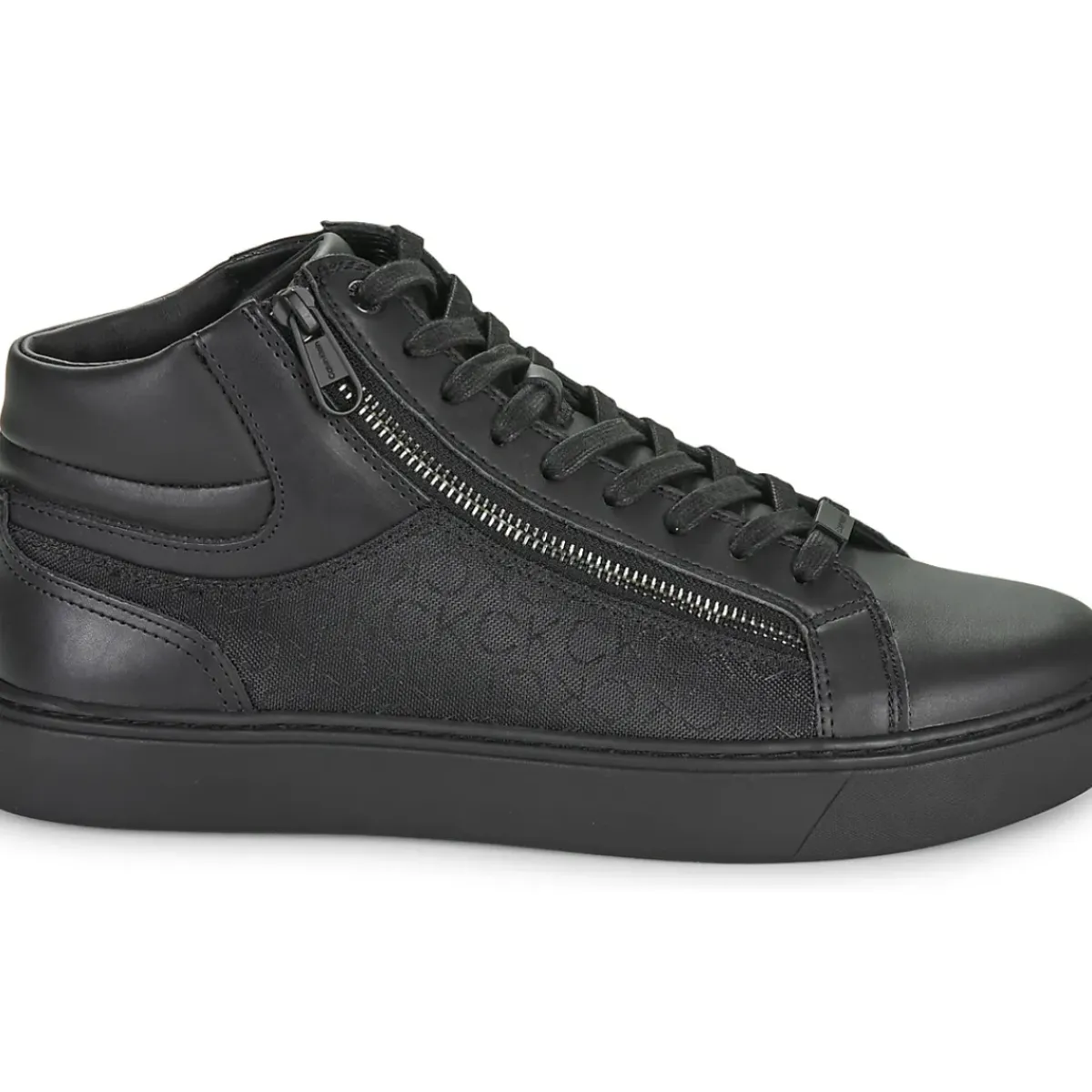 Calvin Klein Jeans - HIGH TOP LACE UP W/ZIP MONO