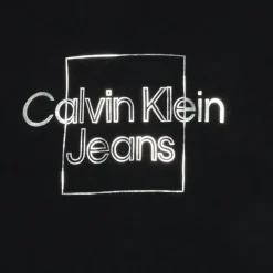 Calvin Klein Jeans - METALLIC BOX LOGO RELAXED HOODIE