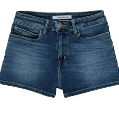 Calvin Klein Jeans - RELAXED HR SHORT MID BLUE
