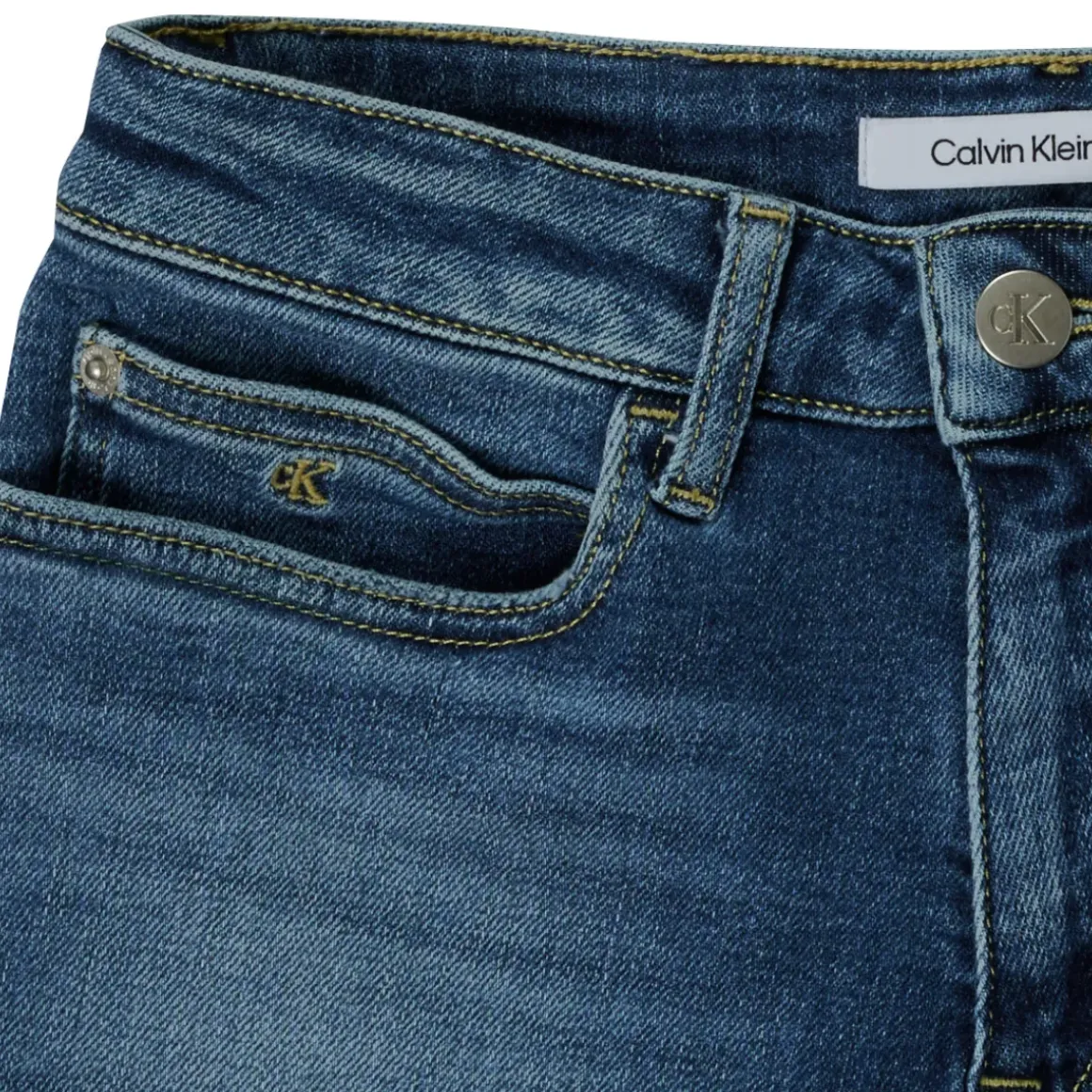Calvin Klein Jeans - RELAXED HR SHORT MID BLUE