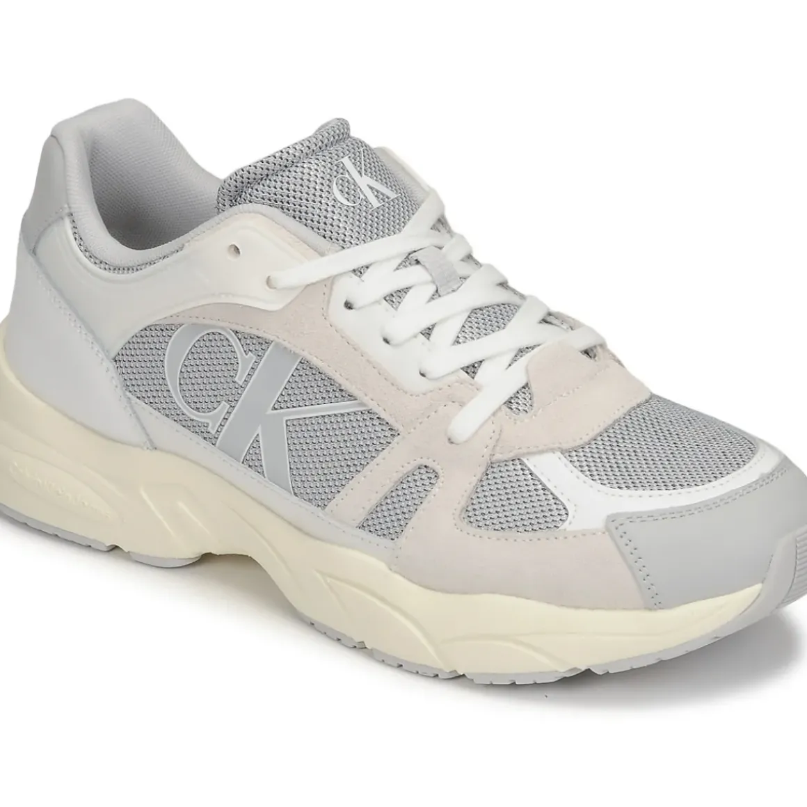 Calvin Klein Jeans - RETRO TENNIS LACEUP MIX LTH