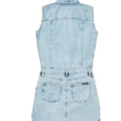 Calvin Klein Jeans - SLEEVELESS BLUE DENIM DRESS