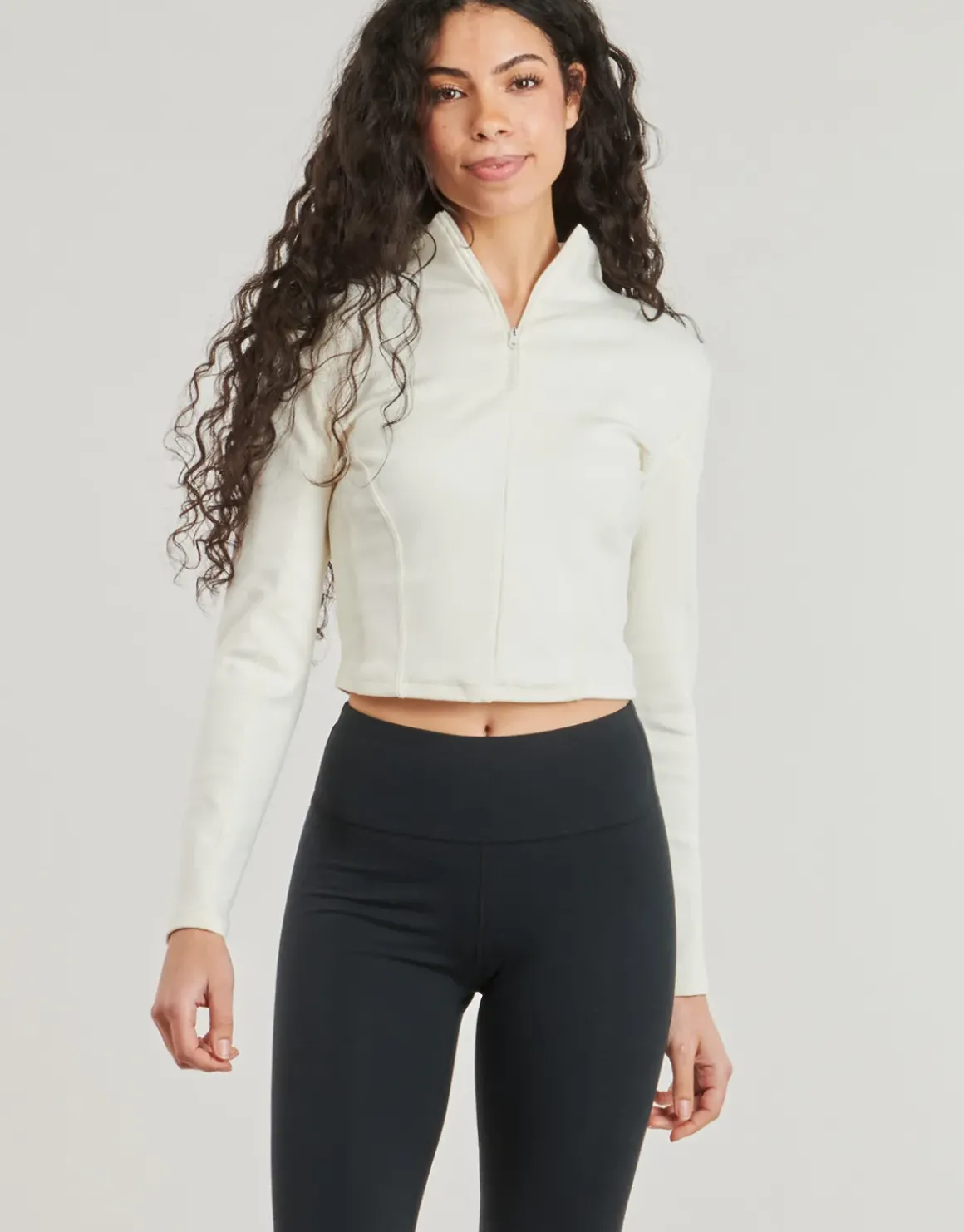 Converse - HALF-ZIP MOCK NECK LONG SLEEVE TOP