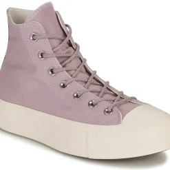 Converse - CHUCK TAYLOR ALL STAR LIFT PLATFORM SUMMER UTILITY-LUCID LILAC/V