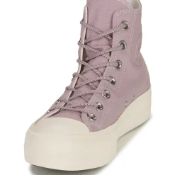 Converse - CHUCK TAYLOR ALL STAR LIFT PLATFORM SUMMER UTILITY-LUCID LILAC/V