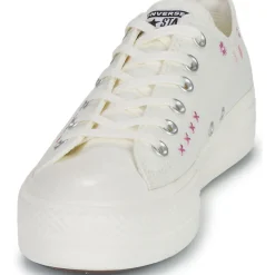Converse - CHUCK TAYLOR ALL STAR LIFT FLORAL EMBROIDERY LOW TOP