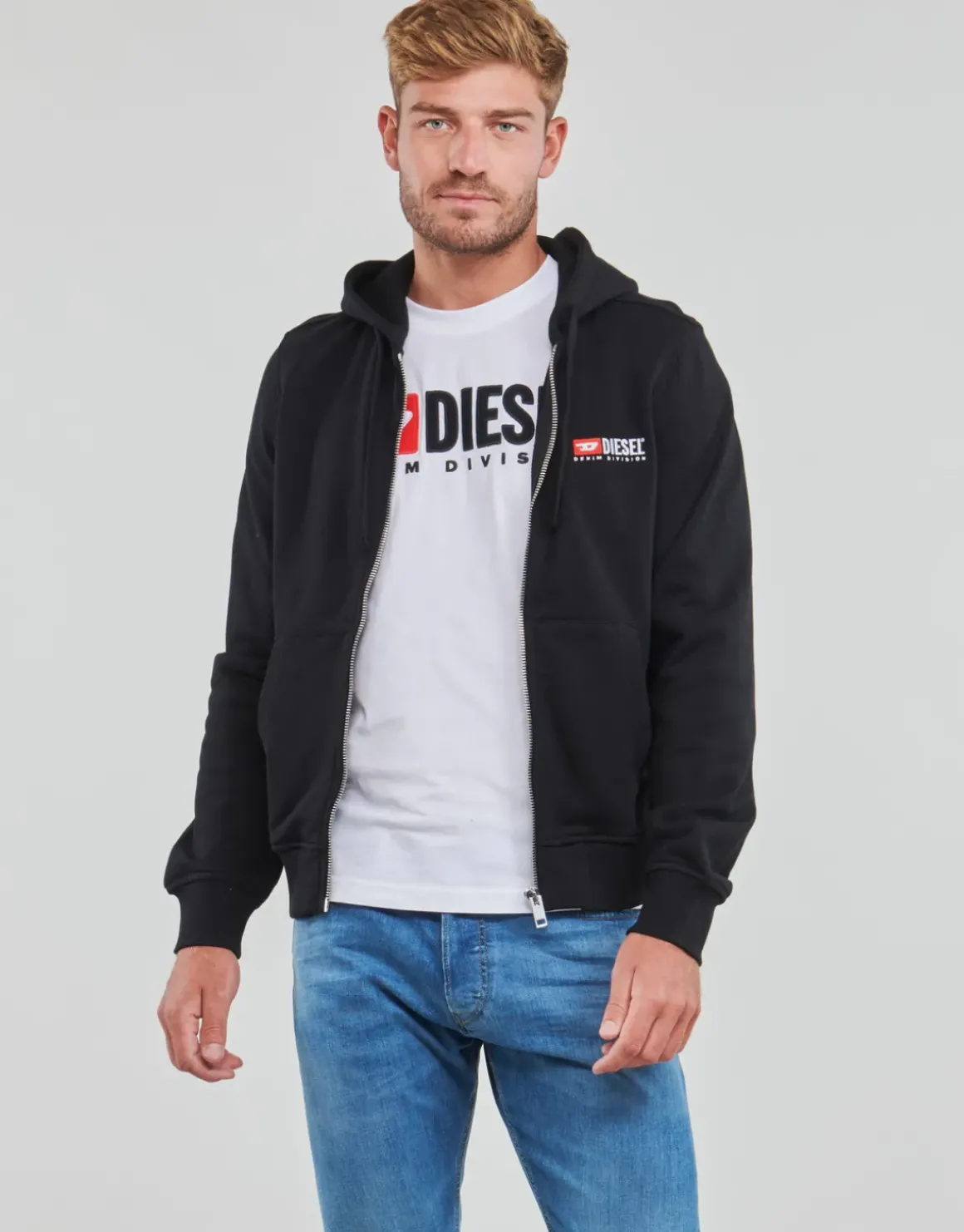 Diesel - S-GINN-HOOD-ZIP-DIV