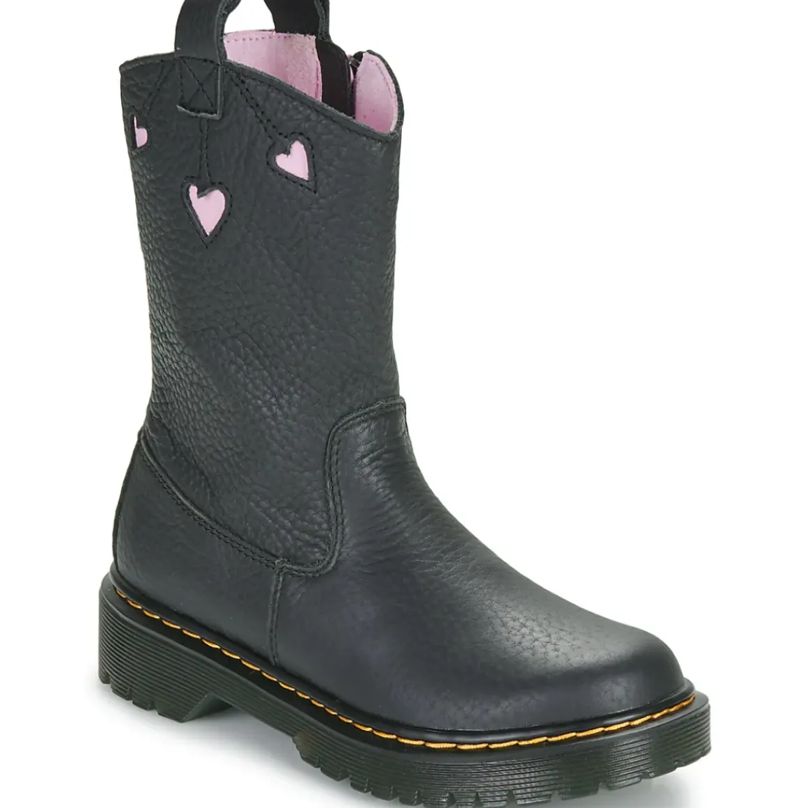 Dr. Martens - Bex Heart P-O Boot J Black Classic Nappa