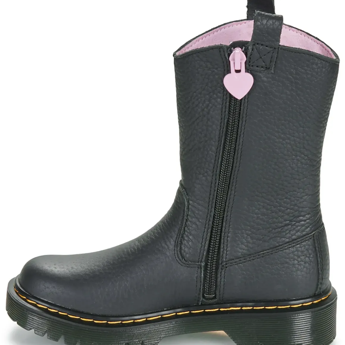 Dr. Martens - Bex Heart P-O Boot J Black Classic Nappa