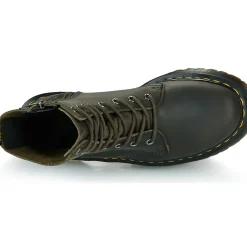 Dr. Martens - Jadon Charcoal Grey Burnished Waxy Pull Up