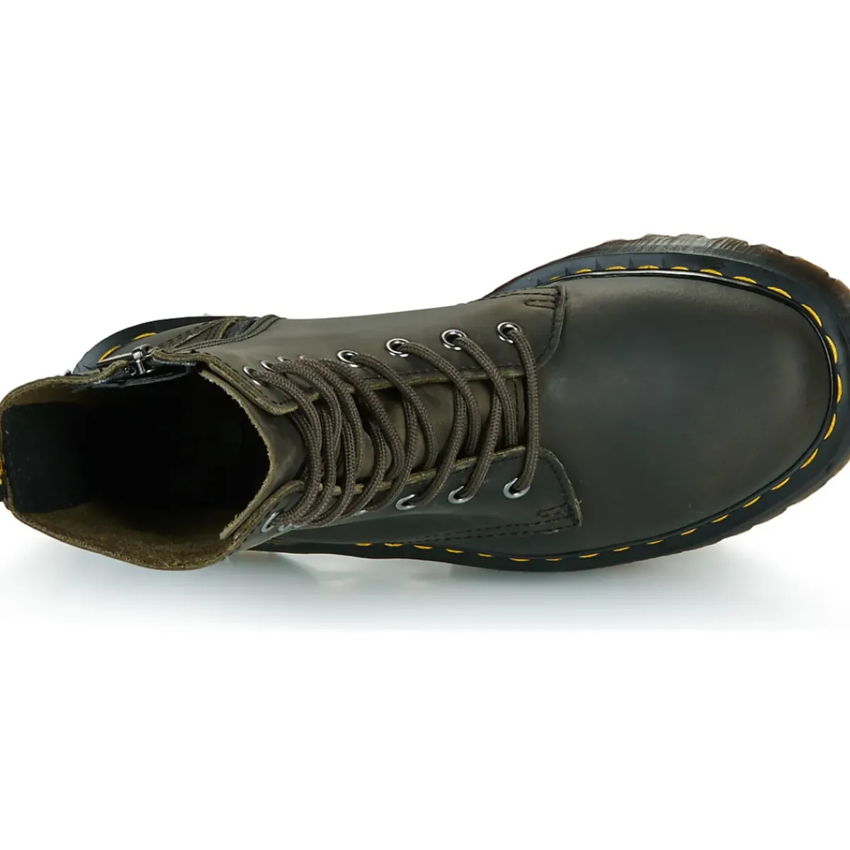 Dr. Martens - Jadon Charcoal Grey Burnished Waxy Pull Up