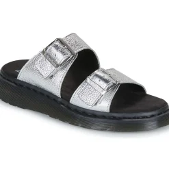 Dr. Martens - Josef Slide Silver Metallic Tumble