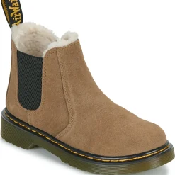 Dr. Martens - Leonore J Dark Khaki Bronx Suede