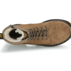 Dr. Martens - Serena J Dark Khaki Bronx Suede