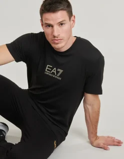 Emporio Armani EA7 - TRAIN GOLD LABEL TEE PUNTO ROMA BIG LOGO  7M000301