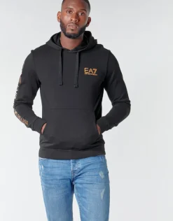Emporio Armani EA7 - TRAIN LOGO SERIES M HOODIE RN COFT