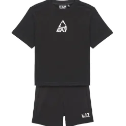 Emporio Armani EA7 - TRAIN LOGO SERIES BOY KIT TEE-SHORTS FREE