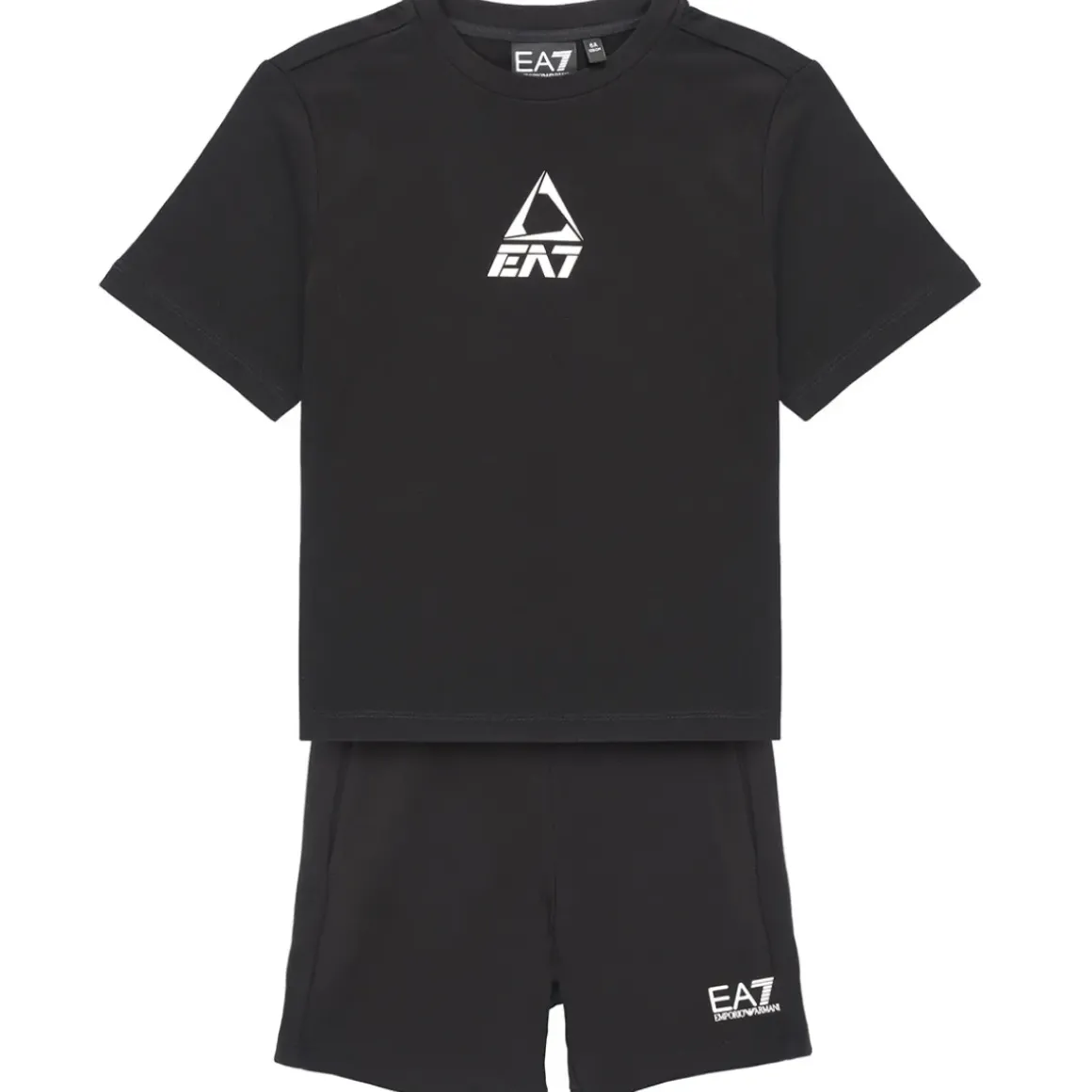 Emporio Armani EA7 - TRAIN LOGO SERIES BOY KIT TEE-SHORTS FREE