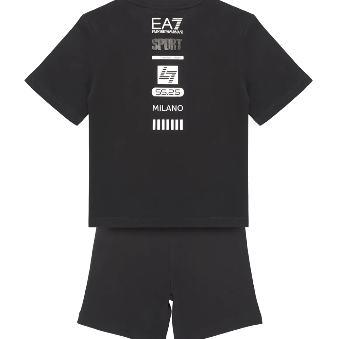 Emporio Armani EA7 - TRAIN LOGO SERIES BOY KIT TEE-SHORTS FREE
