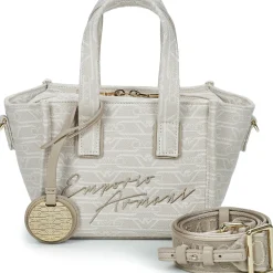 Emporio Armani - TOTE M CANVAS JAQUARD MONOGRAM