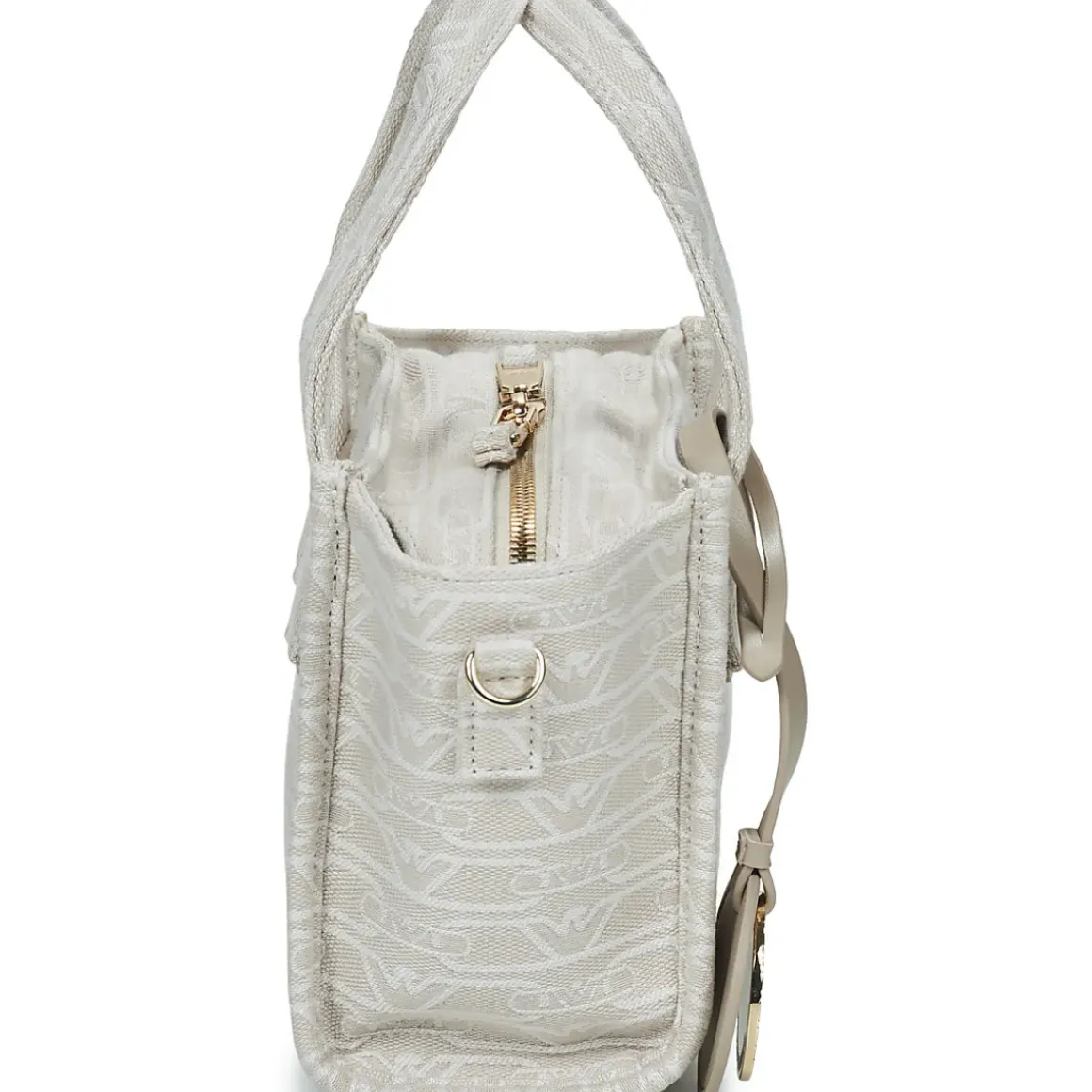 Emporio Armani - TOTE M CANVAS JAQUARD MONOGRAM