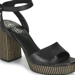 Exé Shoes - 691-ANCONA-LEATHER-BLACK