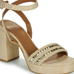 Exé Shoes - 619-ANCONA-RAFFIA--GOLD