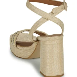 Exé Shoes - 619-ANCONA-RAFFIA--GOLD