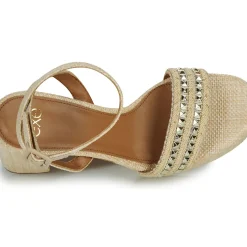Exé Shoes - 619-ANCONA-RAFFIA--GOLD