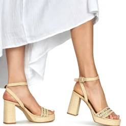 Exé Shoes - 619-ANCONA-RAFFIA--GOLD