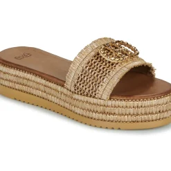Exé Shoes - 549-HYDRA-RAFFIA-TAN