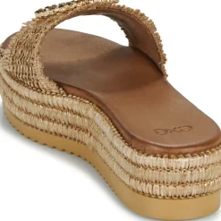 Exé Shoes - 549-HYDRA-RAFFIA-TAN