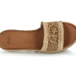 Exé Shoes - 549-HYDRA-RAFFIA-TAN
