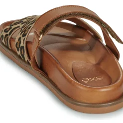 Exé Shoes - 967-KIMOLOS-LEOPARD-TAN