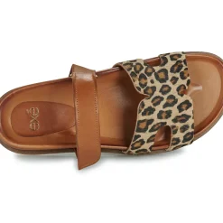 Exé Shoes - 967-KIMOLOS-LEOPARD-TAN