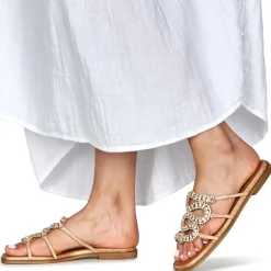 Exé Shoes - 543-ORO-LEATHER-NATURAL